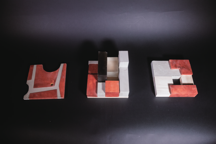 Wood resin and concrete material studies